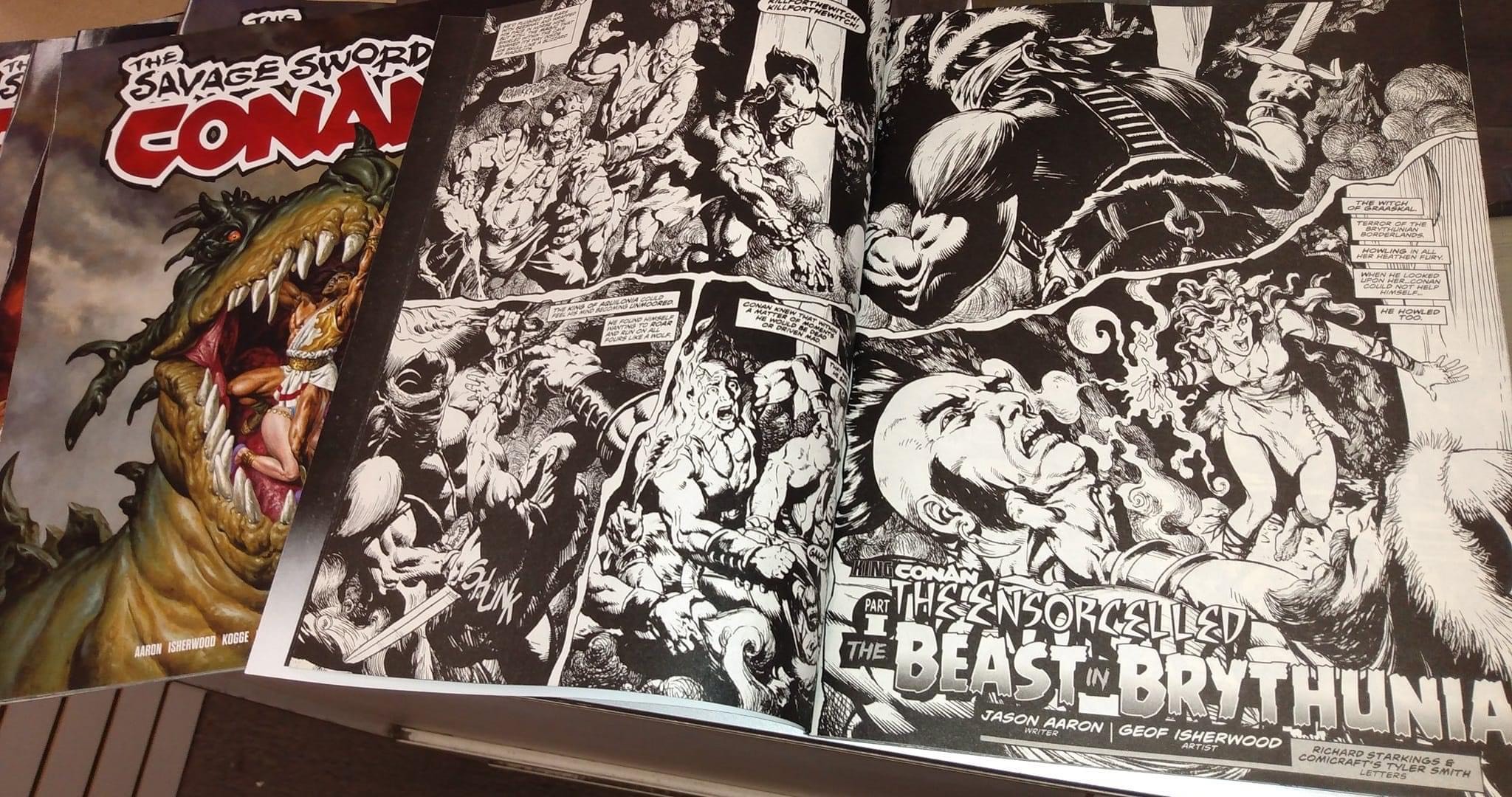 Conan Comic Book Page